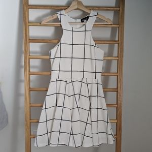 Fab'rik Checkerboard Racerback Dress